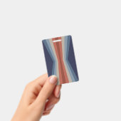 Rainbow-Reflektion im Retrostil Ausweis (Handheld)