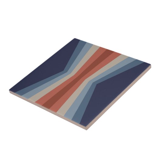 Rainbow-Reflektion im Retrostil Fliese (Seite)