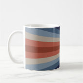 Rainbow-Reflektion im Retrostil Kaffeetasse (Links)