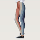 Rainbow-Reflektion im Retrostil Leggings (Links)