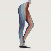 Rainbow-Reflektion im Retrostil Leggings (Rechts)