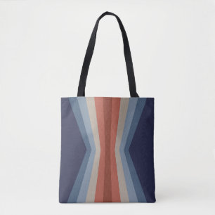 Rainbow-Reflektion im Retrostil Tasche