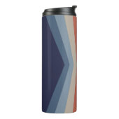 Rainbow-Reflektion im Retrostil Thermosbecher (Nach links gedreht)