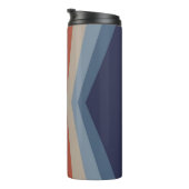 Rainbow-Reflektion im Retrostil Thermosbecher (Nach rechts gedreht)