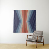 Rainbow-Reflektion im Retrostil Wandteppich (Beispiel)