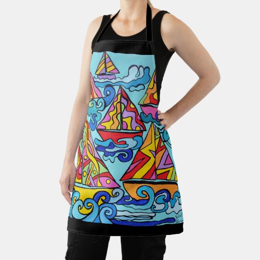 Rainbow Regatta Schürze (InSitu)