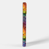 Rainbow Reptile Leather Case-Mate iPhone Hülle (Rückseite / Rechts)