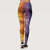 Rainbow Reptile Leather Leggings (Rückseite)
