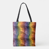 Rainbow Reptile Leather Tasche (Rückseite)