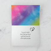 Rainbow Retriever Karte (Innenseite)