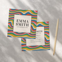 Rainbow Retro Streifen