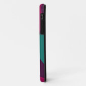 Rainbow Retro Wavy Muster 3 Case-Mate iPhone Hülle (Hinten/Links)
