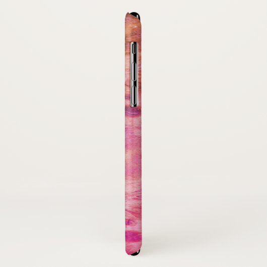 Rainbow-Retrodesign Case-Mate iPhone Hülle (Hinten/Links)