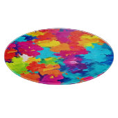 Rainbow Rhapsody Painting Schneidebrett (Ecke)