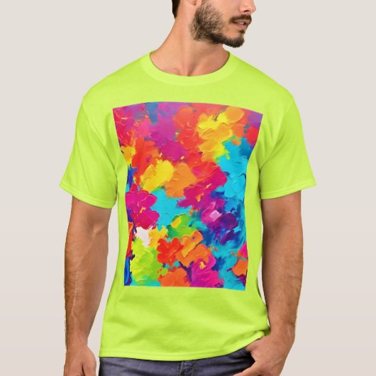 Rainbow Rhapsody Painting T-Shirt (Vorderseite)