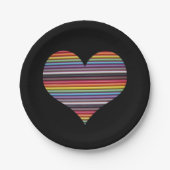 Rainbow Ribbon Cable Heart Paper Teller (Vorderseite)