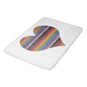 Rainbow Ribbon-Kabel Badematte (Schrägansicht)