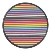 Rainbow Ribbon-Kabel Eishockey Puck (Vorderseite)