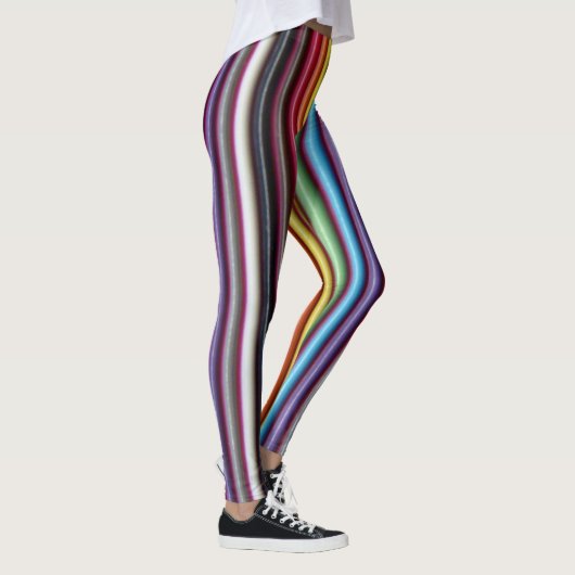 Rainbow Ribbon-Kabel Leggings (Rechts)