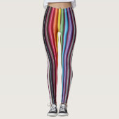 Rainbow Ribbon-Kabel Leggings (Vorderseite)