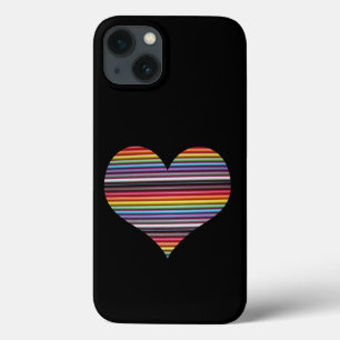 Rainbow Ribbon Kabelherz Case-Mate iPhone Hülle