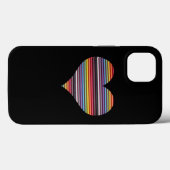 Rainbow Ribbon Kabelherz iPhone 7 Plus Fall Case-Mate iPhone Hülle (Rückseite (Horizontal))