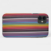 Rainbow Ribbon Kabeltextur iPhone 5 Fall Case-Mate iPhone Hülle (Rückseite (Horizontal))