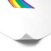 Rainbow Ribbon Poster (Ecke)