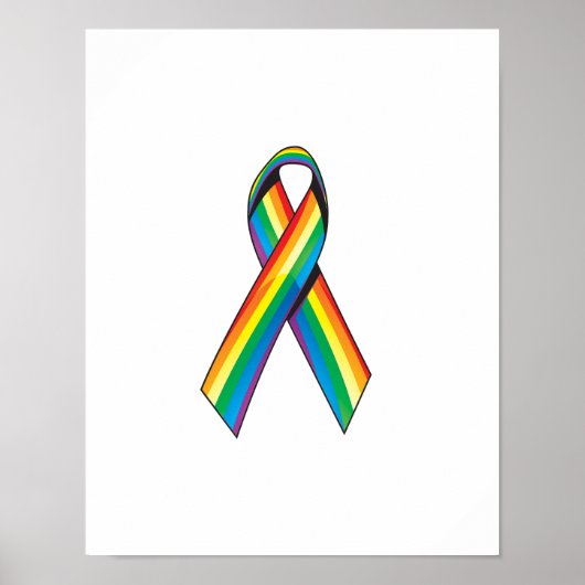 Rainbow Ribbon Poster (Vorne)