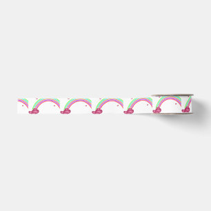 Rainbow Ribbon Ripsband