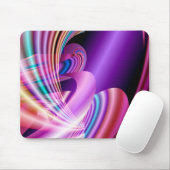 Rainbow Ride Fraktal Mousepad (Mit Mouse)