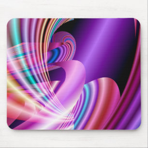 Rainbow Ride Fraktal Mousepad