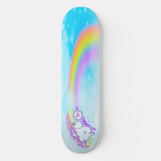 Rainbow Rider Krooked Element Custom Pro Board Skateboard (Vorderseite)