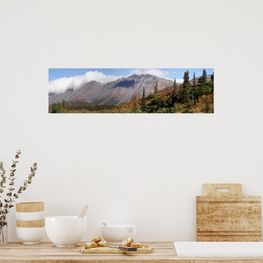 Rainbow Ridge, Alaska Poster (Küche)