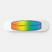 Rainbow Ring Skatedeck Skateboard (Horizontal)