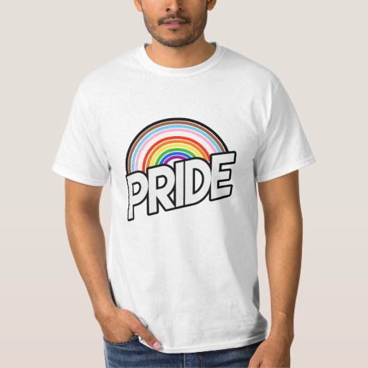 Rainbow Rings Progress T-Shirt (Vorderseite)