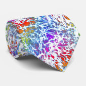 Rainbow Ripple Krawatte (Gerollt)