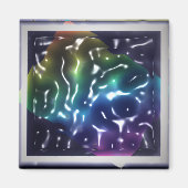Rainbow Ripple's Acid Liquid Post-it Note Magnet (Vorne)