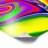 Rainbow River Fotodruck (Ecke)