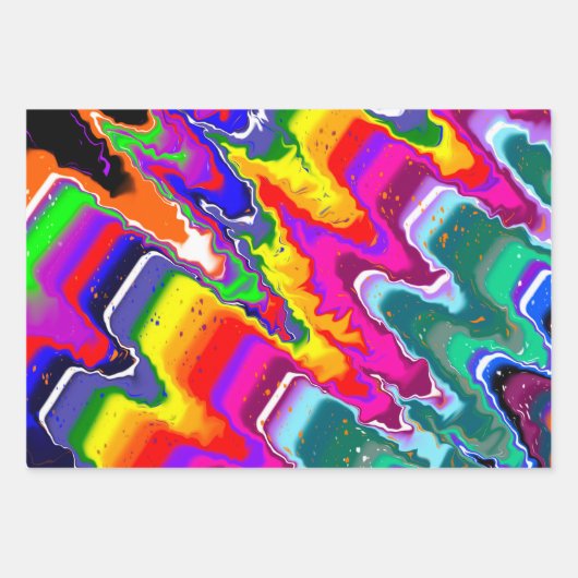 Rainbow River Geschenkpapier Set (Vorderseite 3)