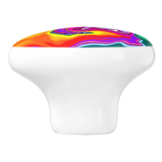 Rainbow River Keramikknauf (Seitenansicht)
