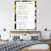 Rainbow River on Rocks Gedicht by Pamela Storch Leinwanddruck (Insitu (Schlafzimmer))