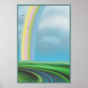 " RAINBOW RIVER " von Robert Singletary Poster
