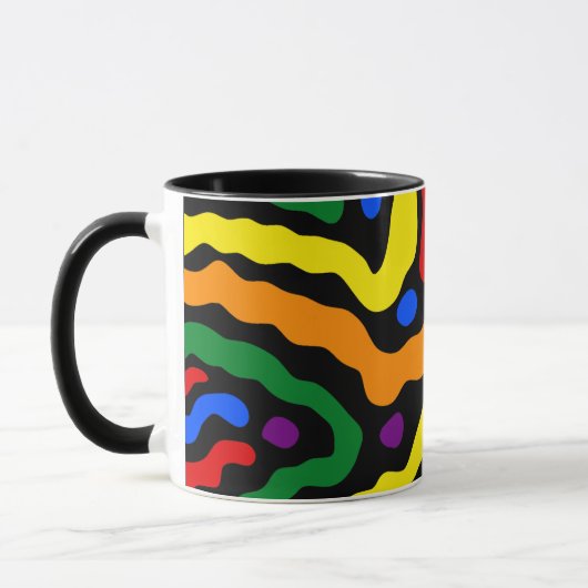 Rainbow Rivers Tasse (Links)