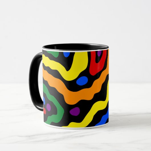 Rainbow Rivers Tasse (Vorderseite Links)