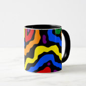 Rainbow Rivers Tasse (VorderseiteRechts)