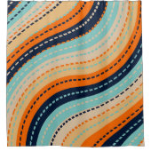 Rainbow Road Duschvorhang (Vorderseite)