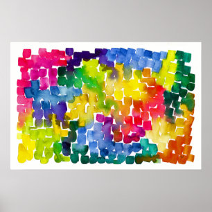 Rainbow Road Poster