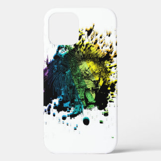 Rainbow Roaring Lion Case-Mate iPhone Case