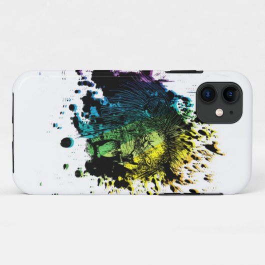 Rainbow Roaring Lion Case-Mate iPhone Case (Rückseite (Horizontal))